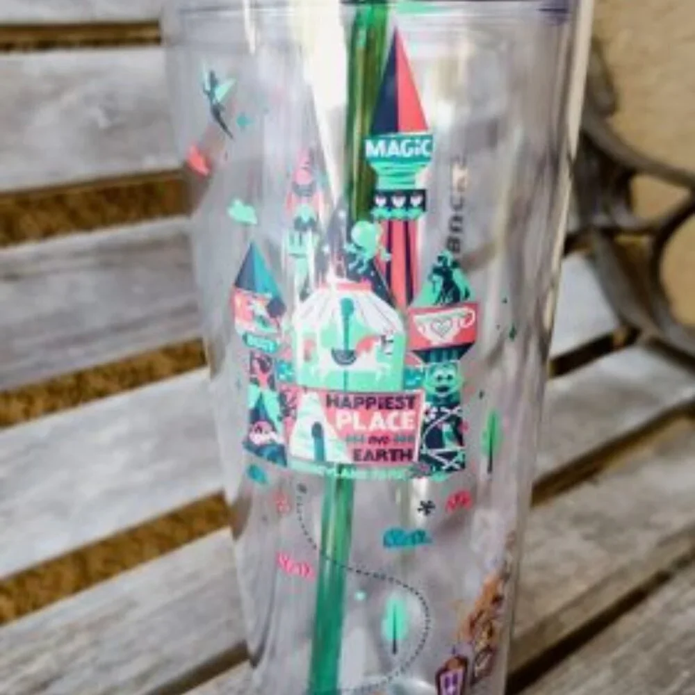 Disneyland California Adventure Starbucks Tumbler Venti New